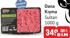 SULTAN DANA KIYMA 1000 G SULTAN DANA KIYMA 1000 G